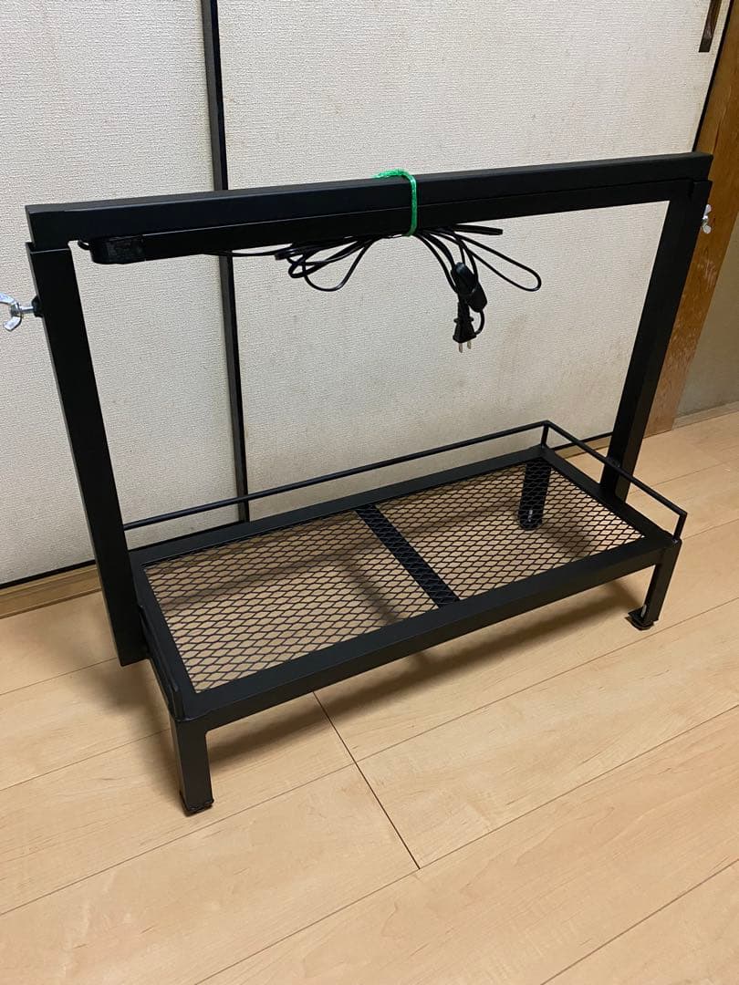 アイアンシェルフ　アイアンラック　多肉植物　アガベ　ライトレールバー