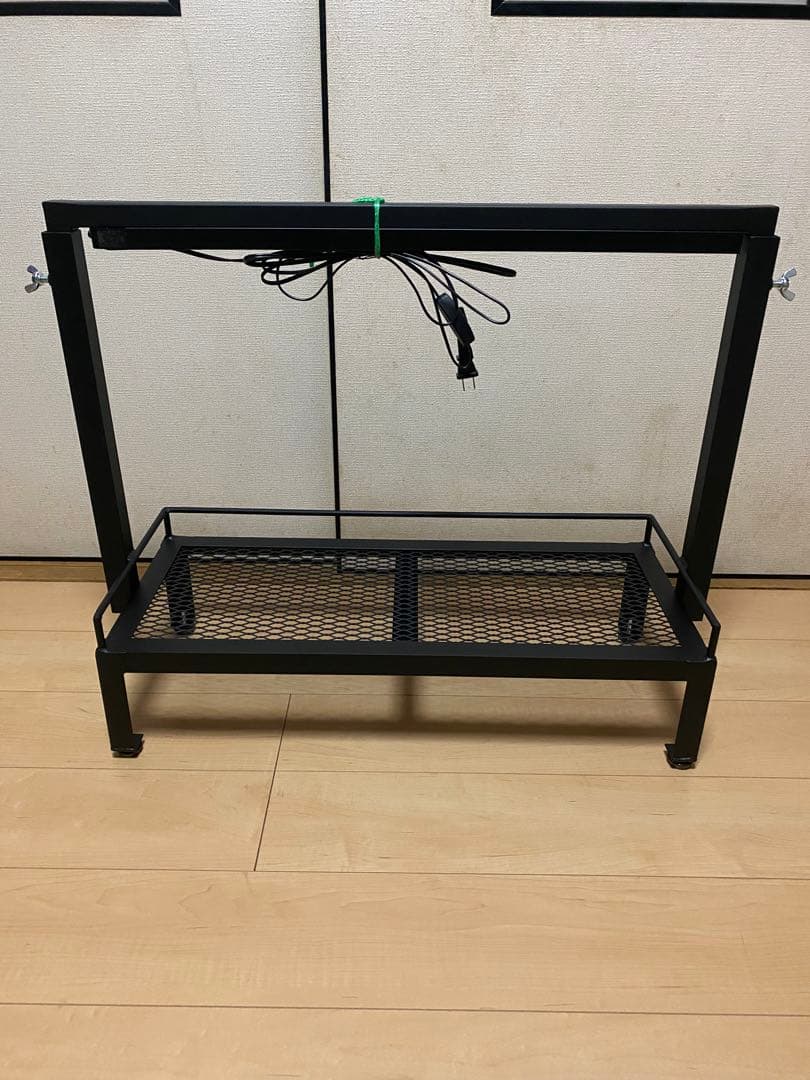 アイアンシェルフ　アイアンラック　多肉植物　アガベ　ライトレールバー