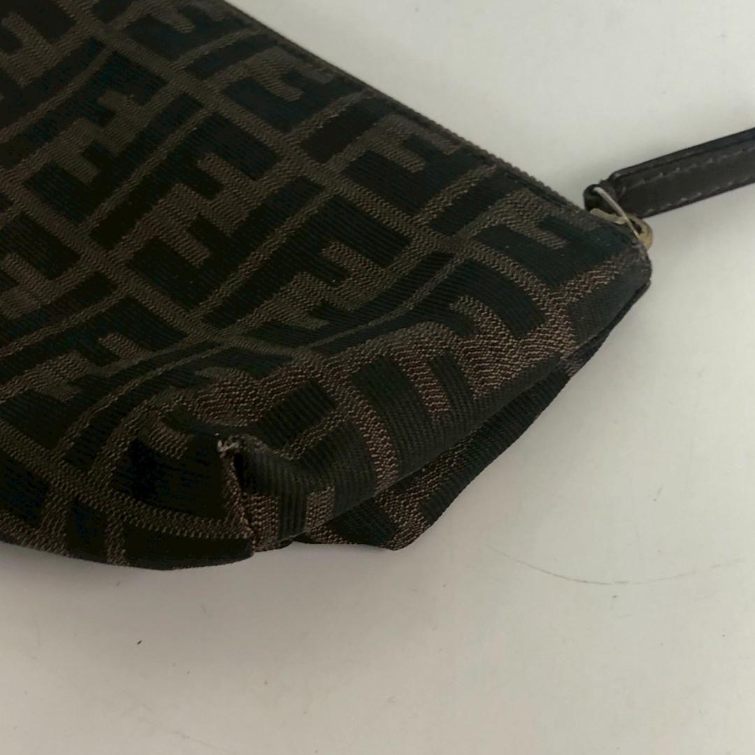 FENDI フェンディ ズッカ柄 ポーチ レディース ブランド