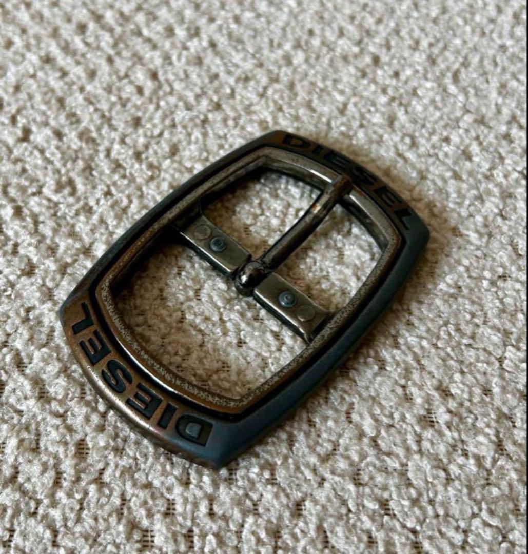 DIESEL B-LINE カジュアルベルト ベルト バックル ヴィンテージ加工