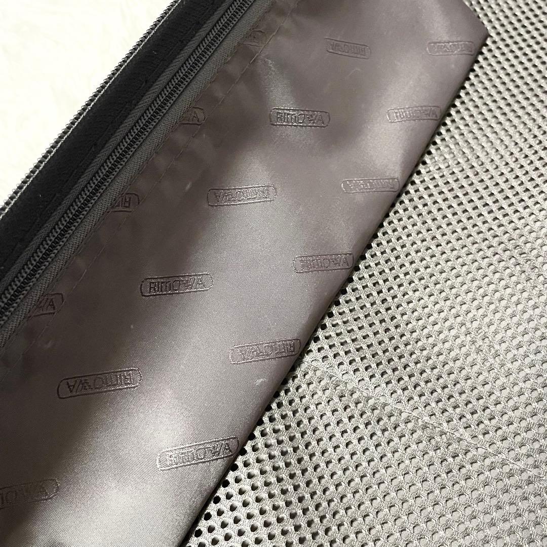 【美品】リモワ サルサデラックス 52L ブラック 4輪 スーツケース