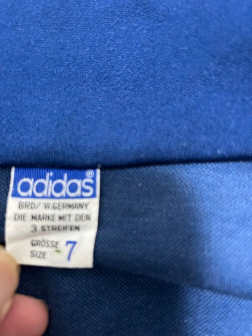 adidas アディダス ジャージ 在原みゆ紀着用 サイズ7 希少 西ドイツ製
