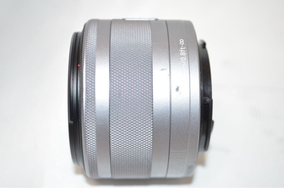 ★美品★お洒落ホワイト♪高性能ミラーレス！スマホ転送OK★キヤノン Kiss M