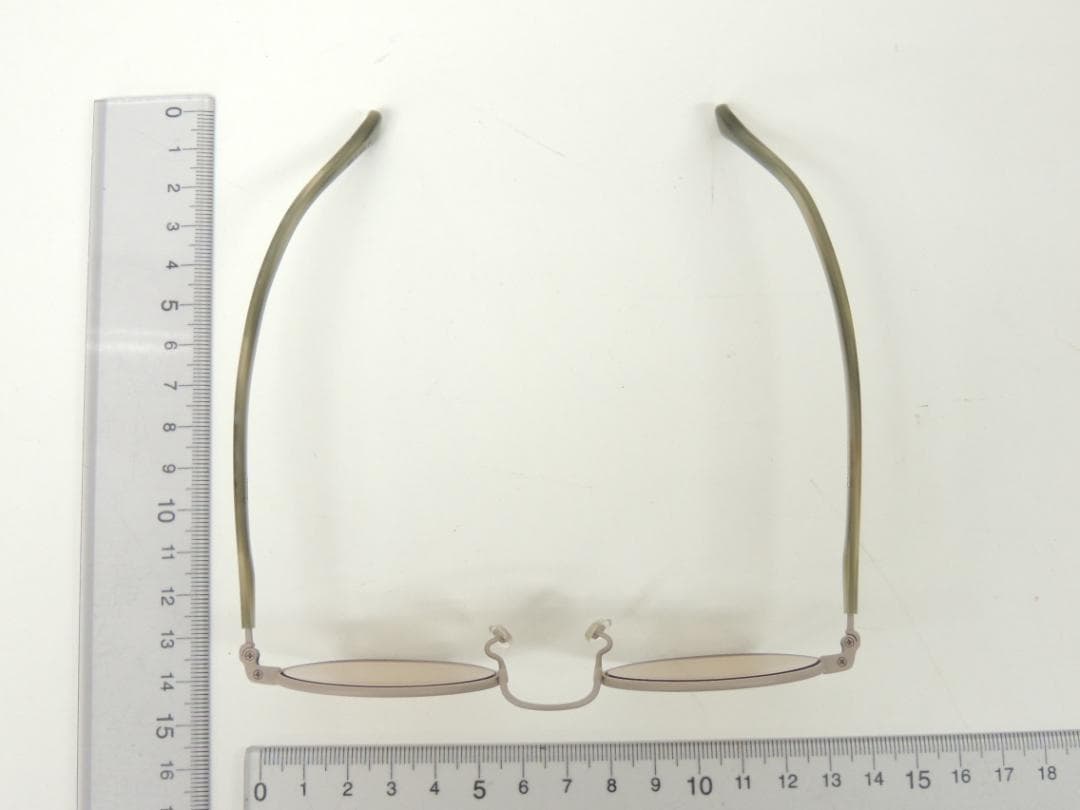 gravel-02 kearny green stone×beige サングラス