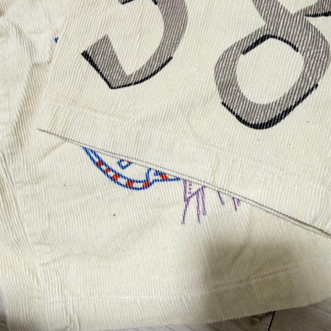 Backers メモリアルペイントゴーデュロイパンツ