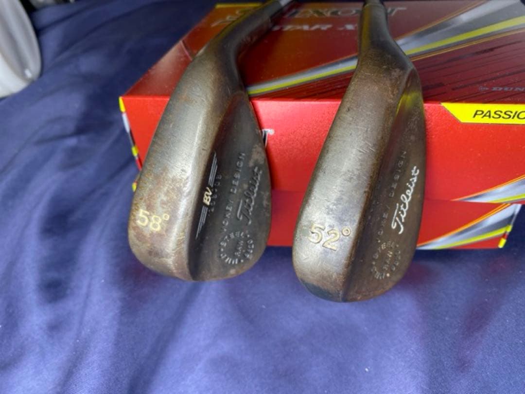 タイトリスト　58° & 52° ウェッジセット ノーメッキ