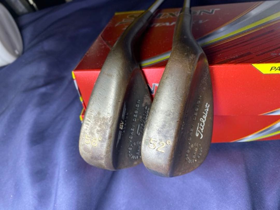 タイトリスト　58° & 52° ウェッジセット ノーメッキ