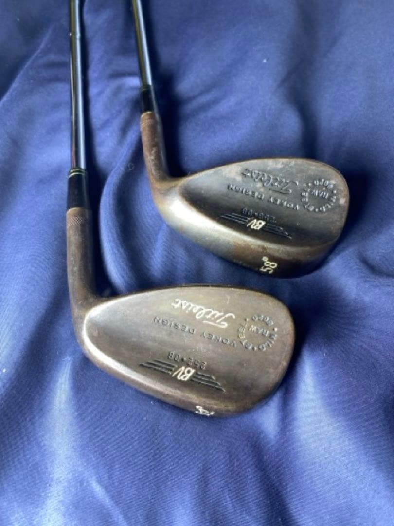 タイトリスト　58° & 52° ウェッジセット ノーメッキ