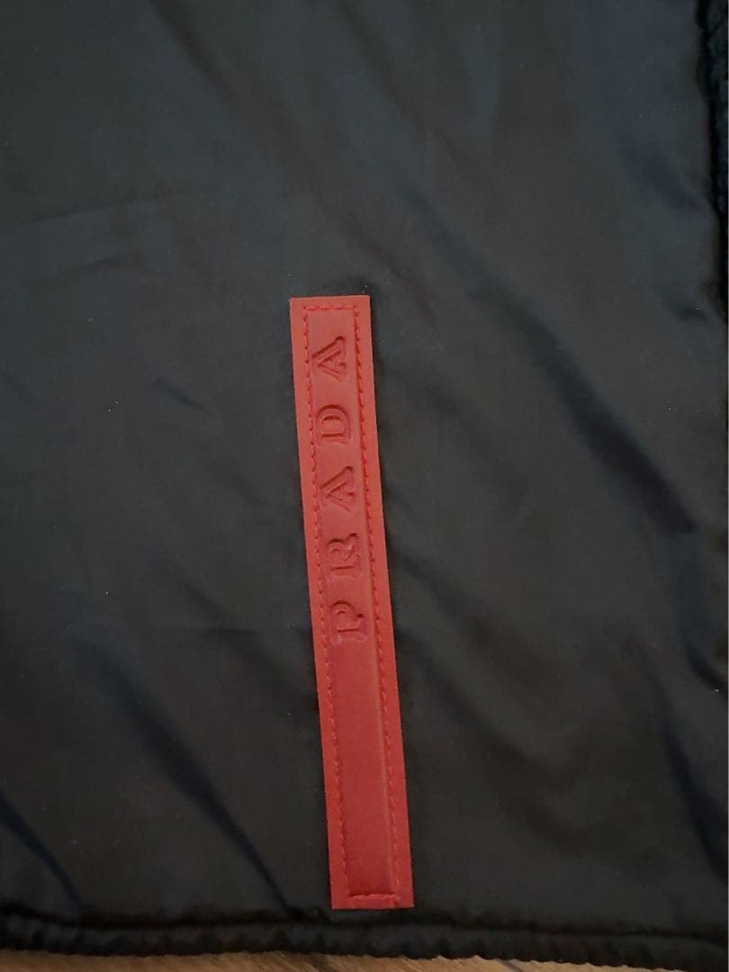 PRADA sports マフラー バイカラー used プラダスポーツ メンズ