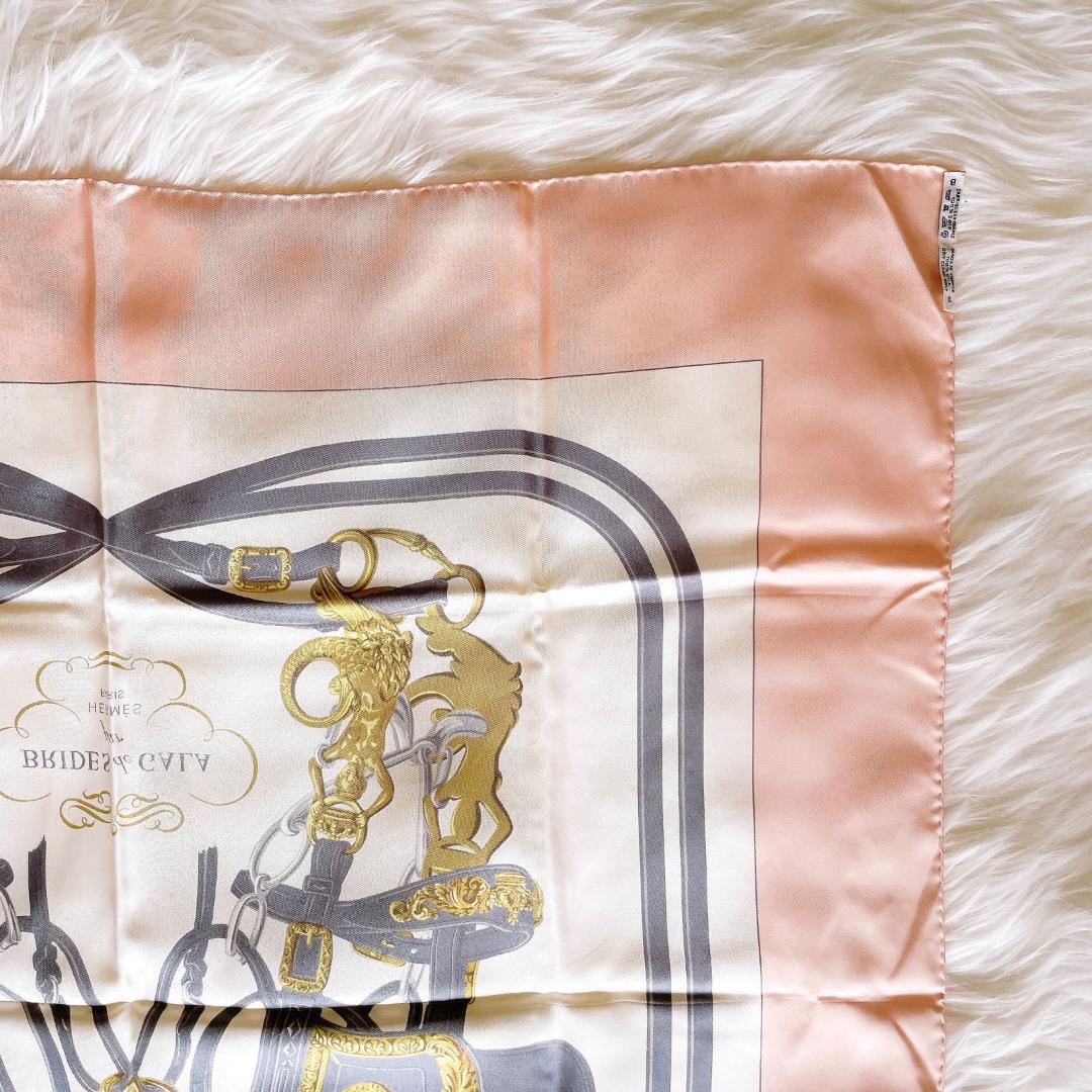 エルメス　カレ90 BRIDES de GALA 式典用馬勒　スカーフ