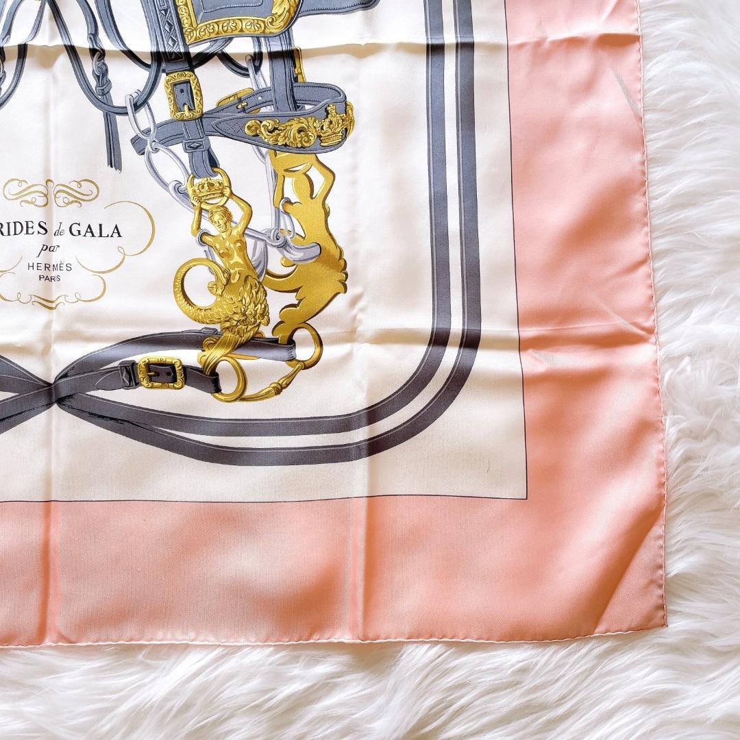 エルメス　カレ90 BRIDES de GALA 式典用馬勒　スカーフ