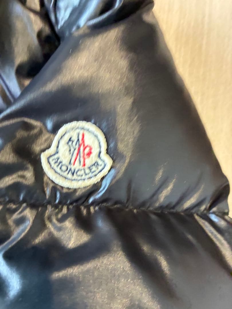 MONCLER ブラック ダウンジャケット サイズ1 国内正規品