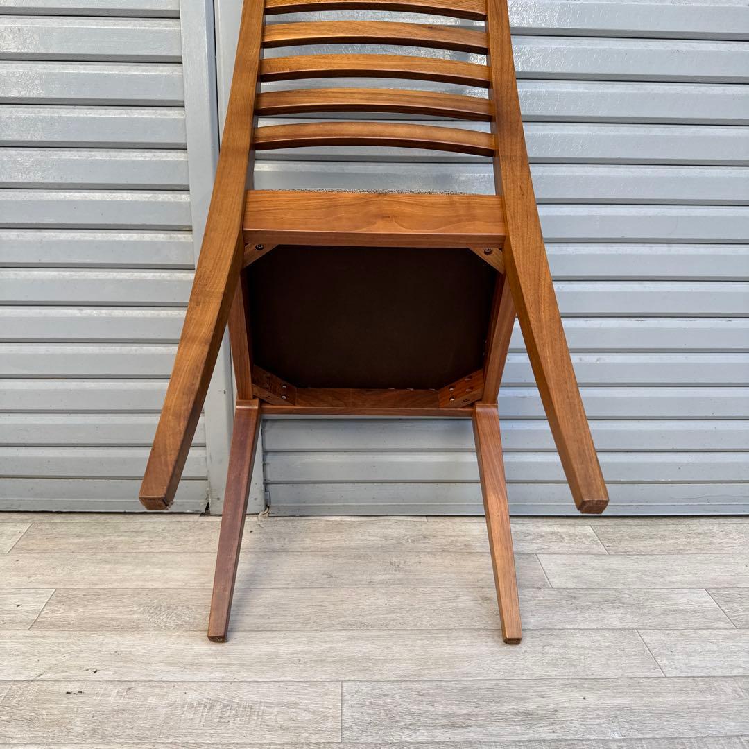 秋田木工 天然木 ダイニングチェア IDC 大塚家具　　③