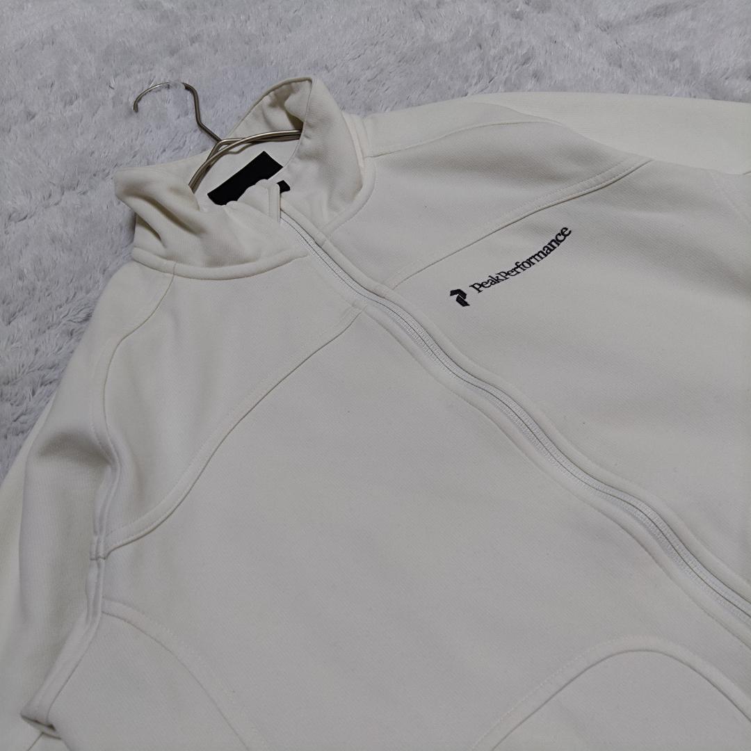 PeakPerformanceピークパフォーマンス フリースジャケット M 白