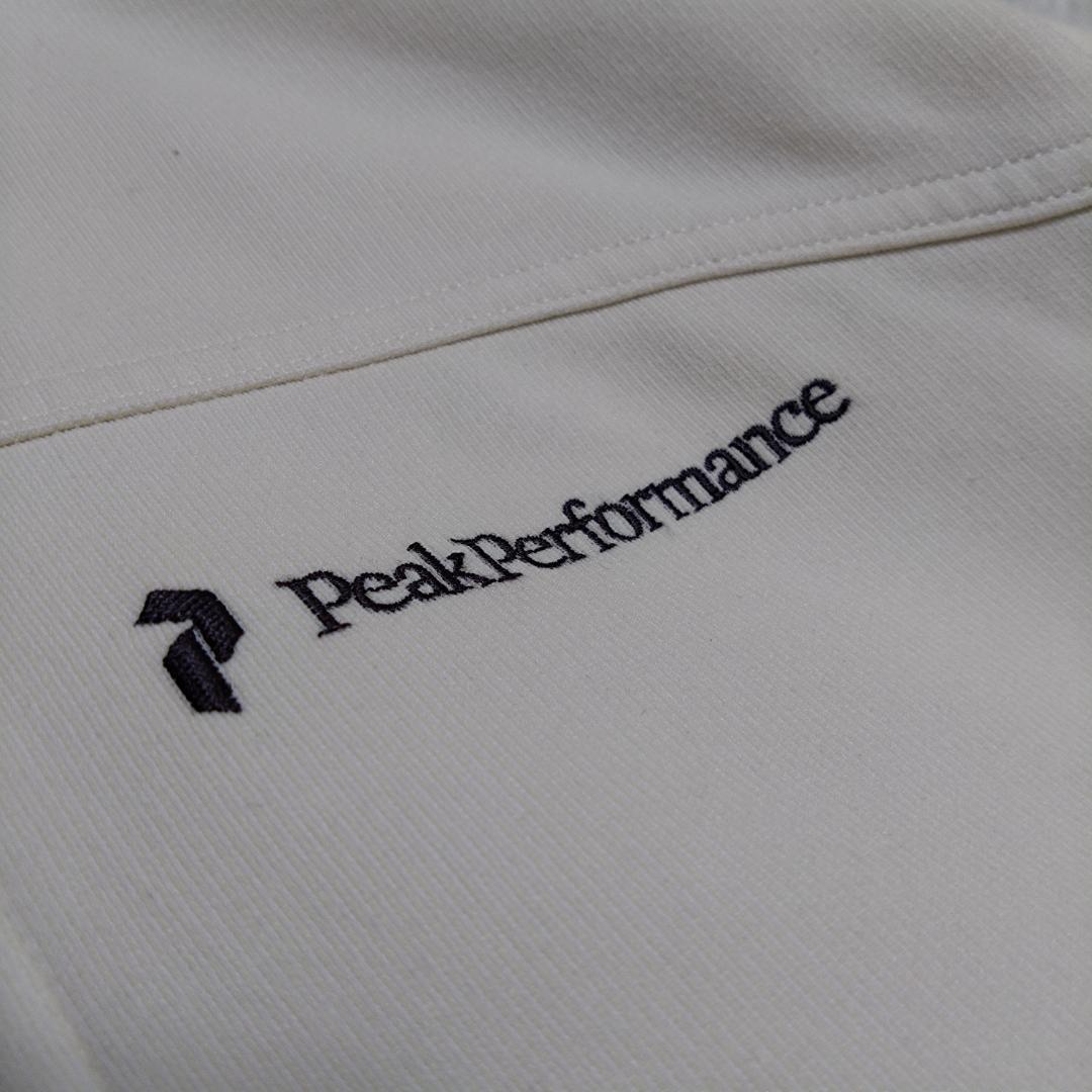 PeakPerformanceピークパフォーマンス フリースジャケット M 白