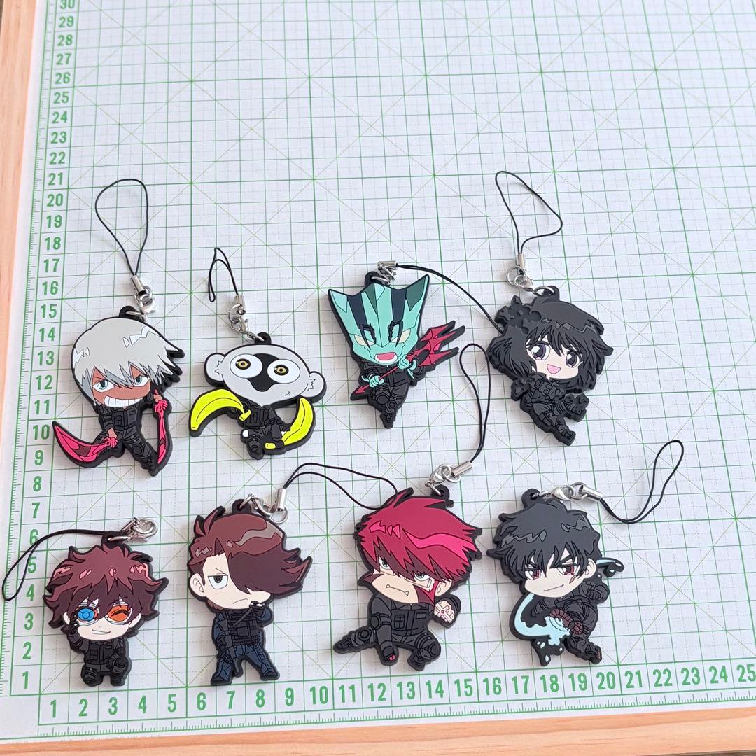 血界戦線　BEYOND JF2019 SWAT ラバーストラップ　コンプリート