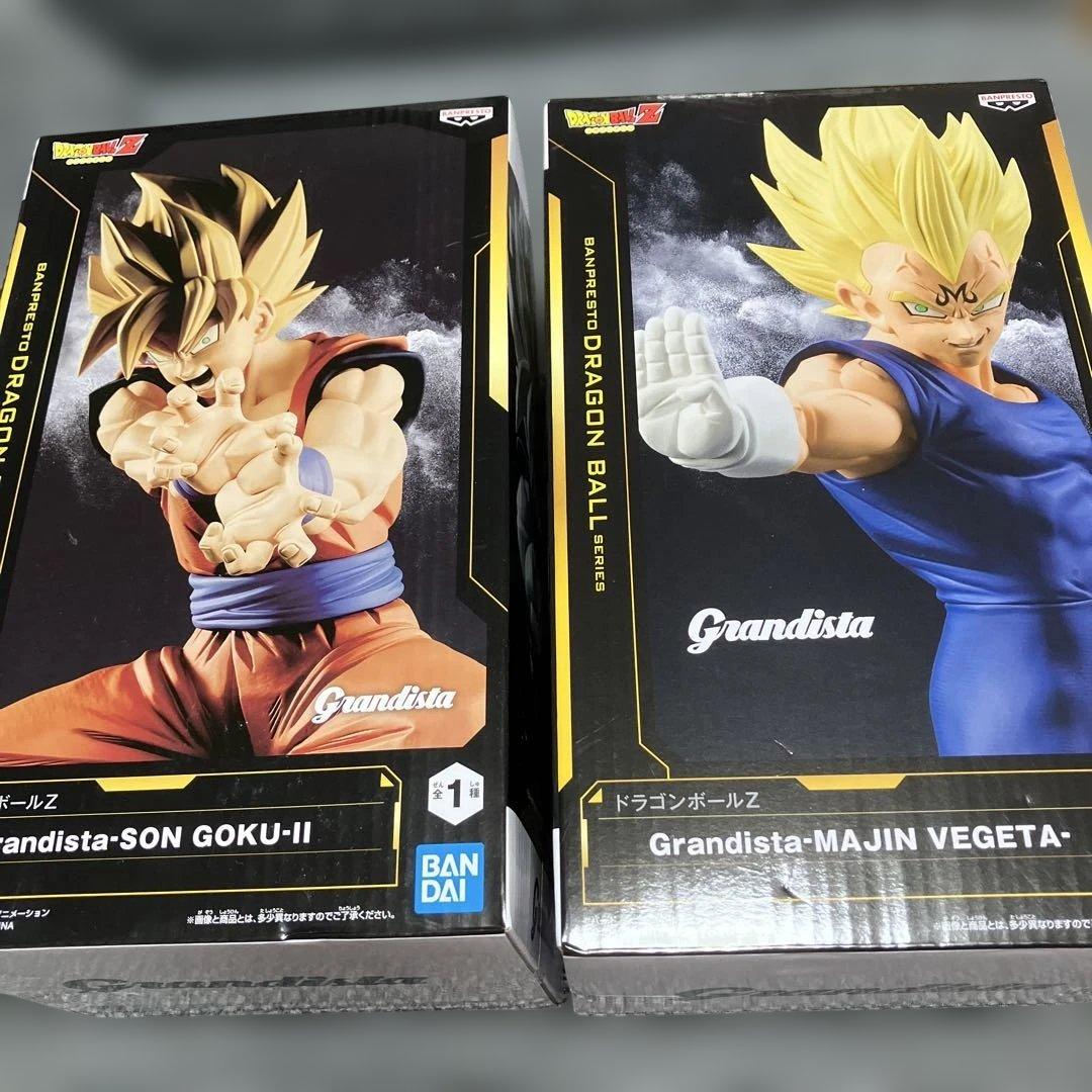 ドラゴンボール フィギュアセット 孫悟空と魔人ベジータ - メルカリ