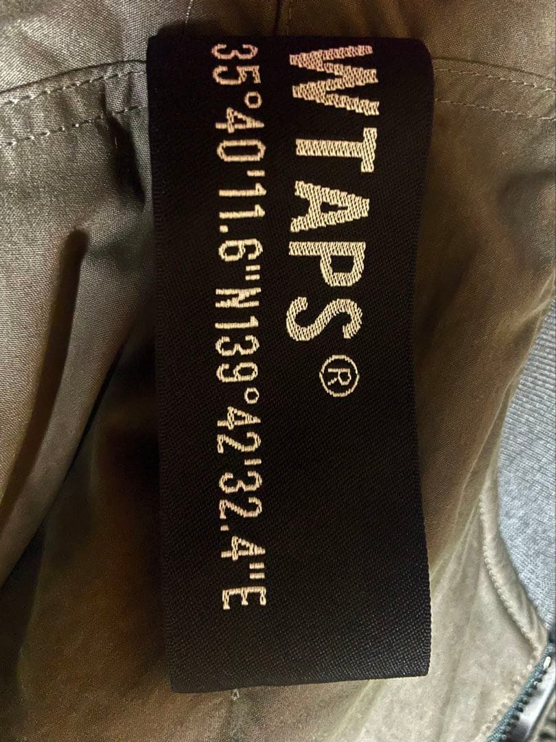 WTAPS MA-1 フライト　ボンバー　ジャケット　 JKM05