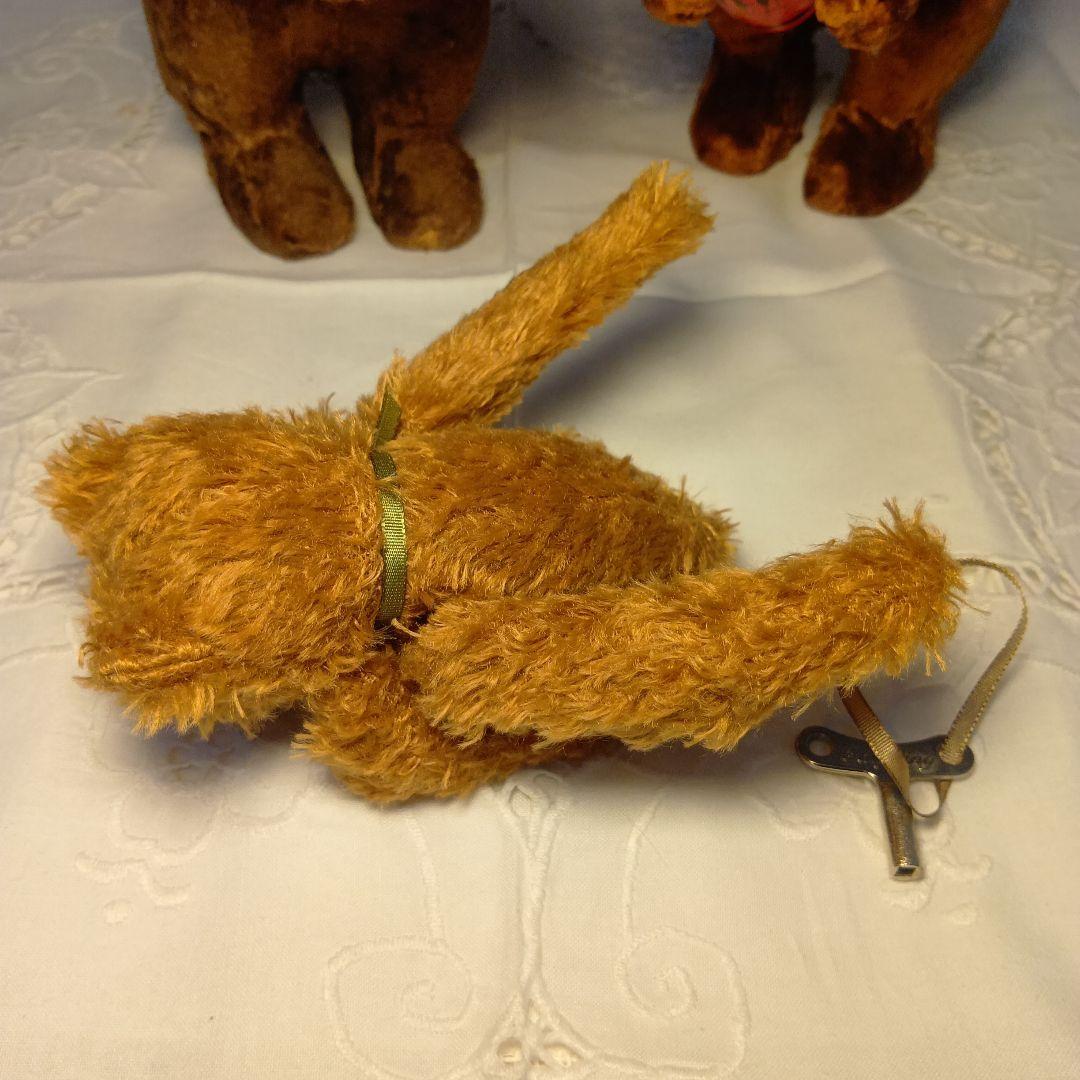 夏Sale♥ドイツからやって来たオートマタテディベア2体set+でんぐり返し