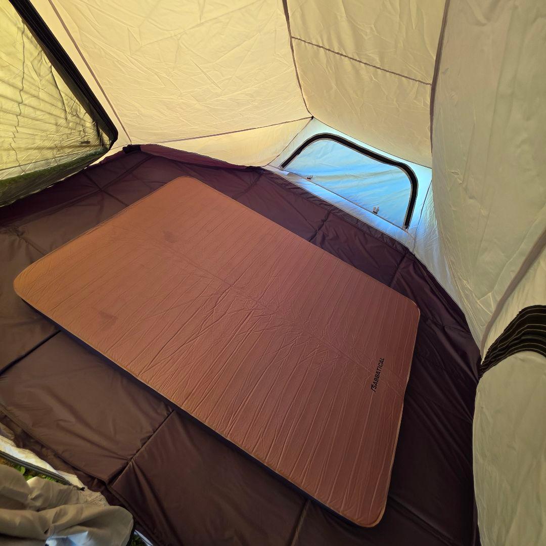 サバティカル エレリーダブル スリーピングパッド DX ハンドポンプ付き