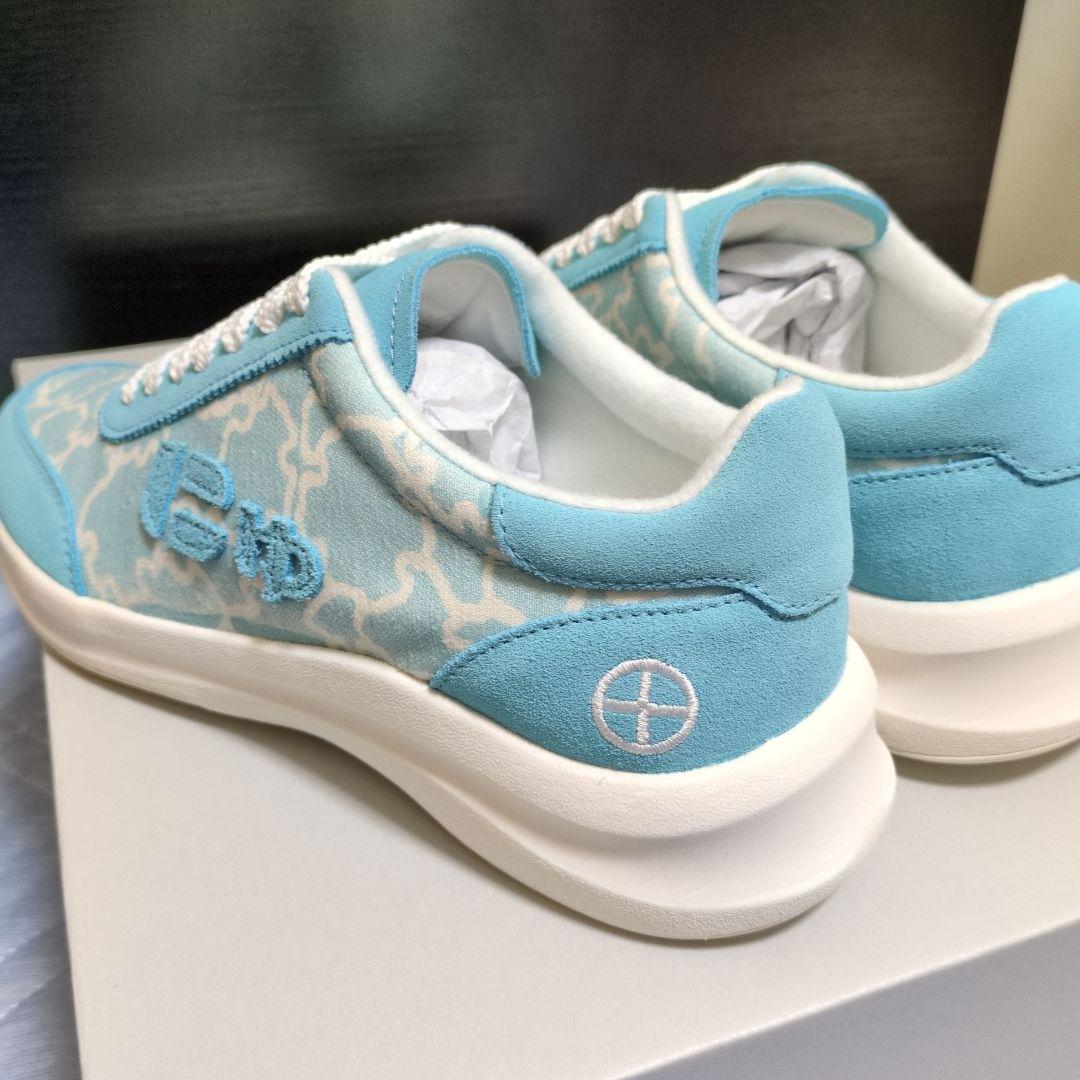 ボスSANGACIO×KABUKI にゅーずスニーカー 廣松 23.5cm