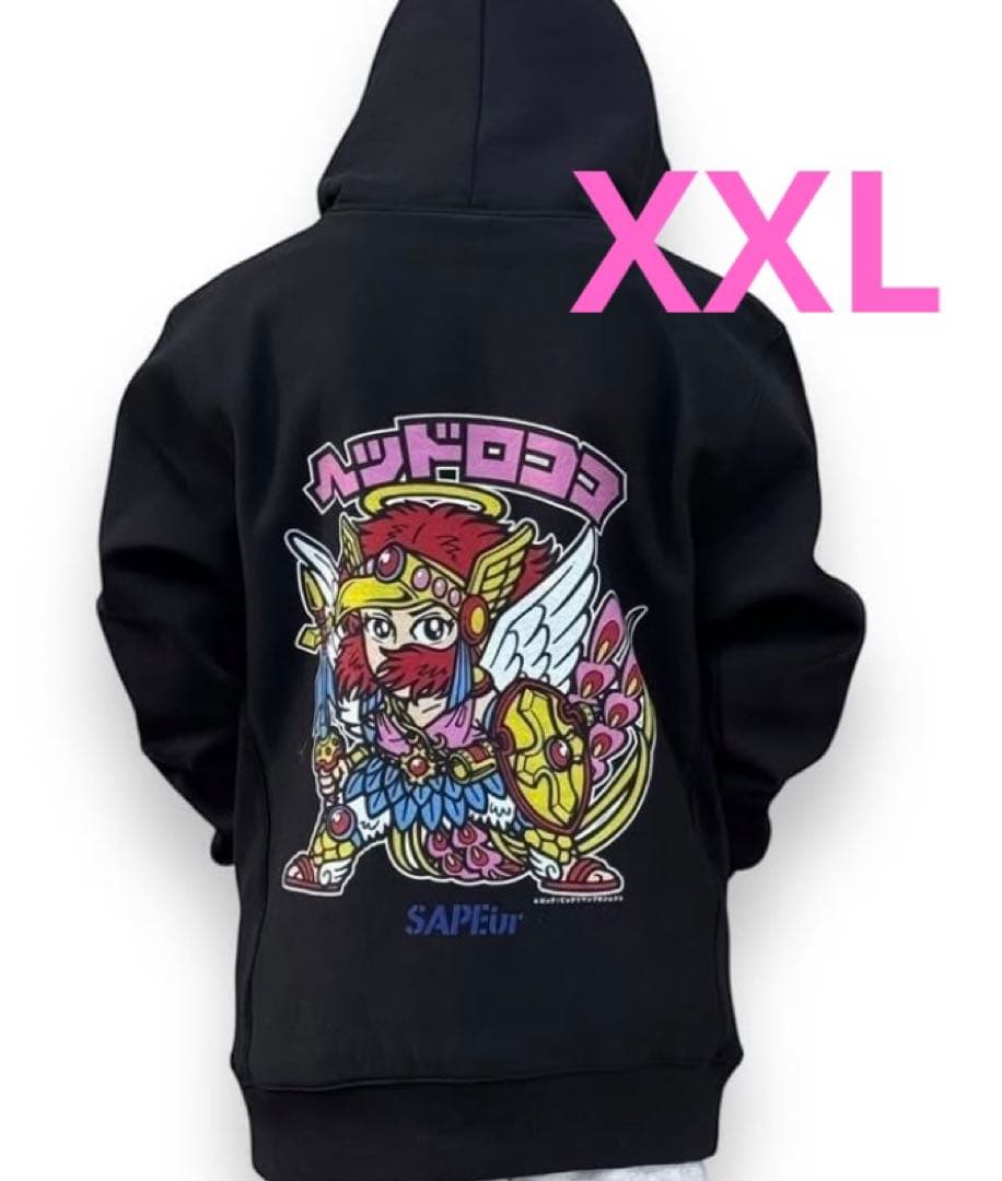 サプール/フーディー SAPEUr ビックリマン パーカー XXLヘッドロココ
