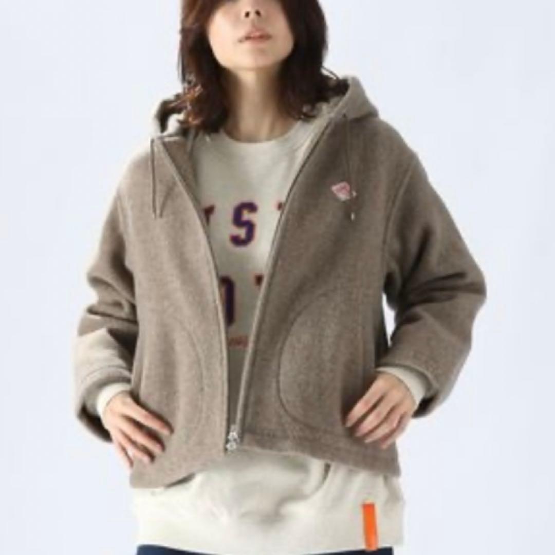 DANTON (ダントン) ウールパイルフードジャケット アウター - メルカリ