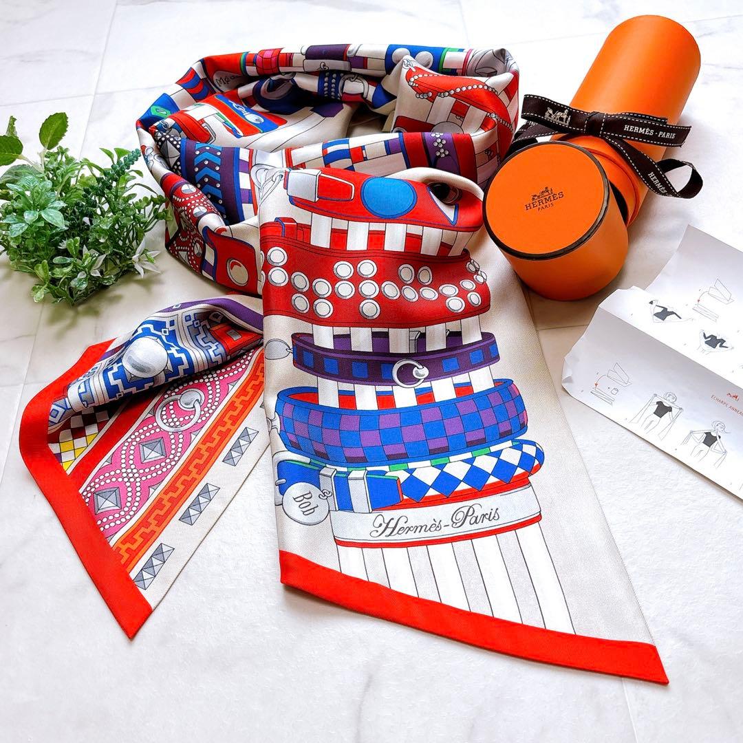 美品 エルメス マキシツイリー シェーヌ コリエドシアン スタッズ