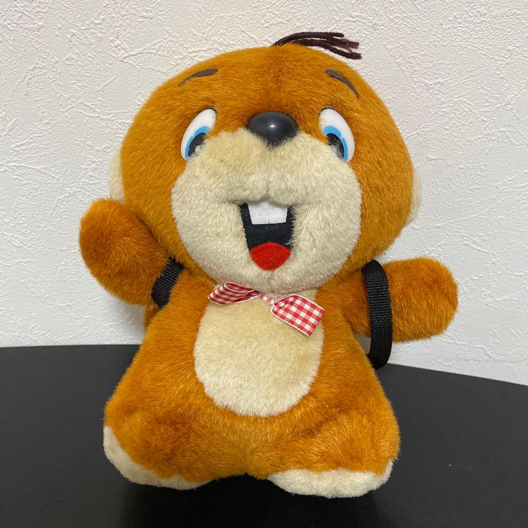 激レア！ 昭和レトロ ビーバー エアコン ビーバーくん ぬいぐるみ