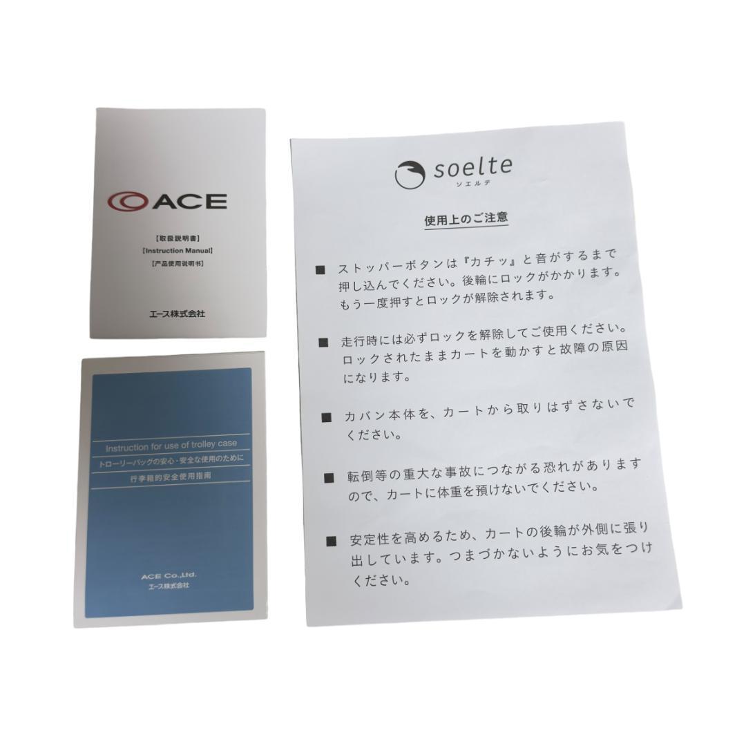新品　ACE　ソエルテ オートゥイユ お買い物キャリー 21リットル　35981