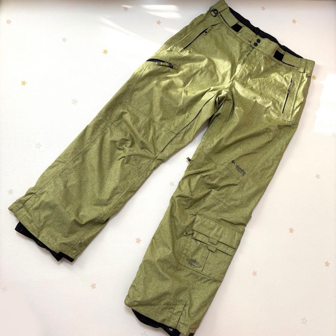 Columbia スキーウェア スノボウェア 上下セット　L titanium