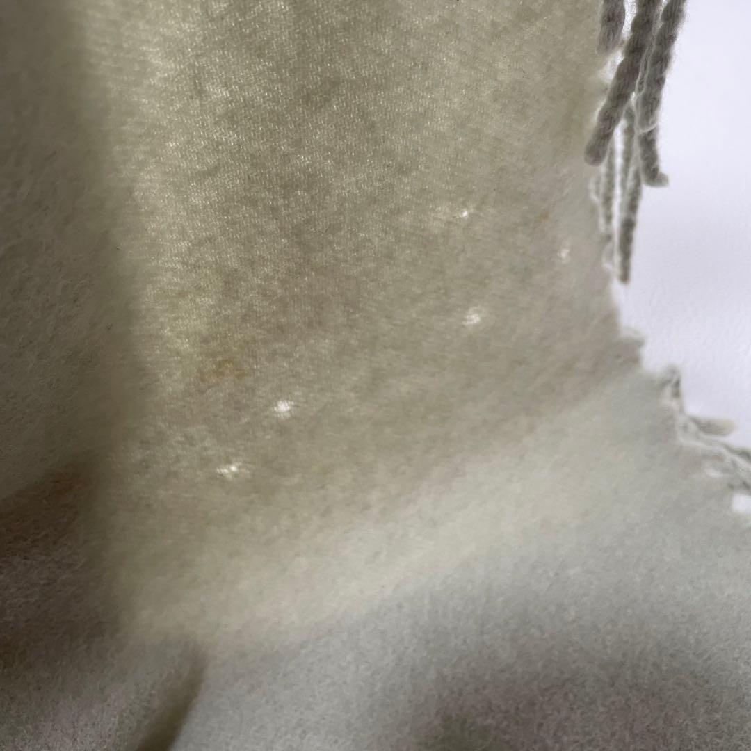 カシミヤ100%＊HERMES エルメス 大判ストール ショール