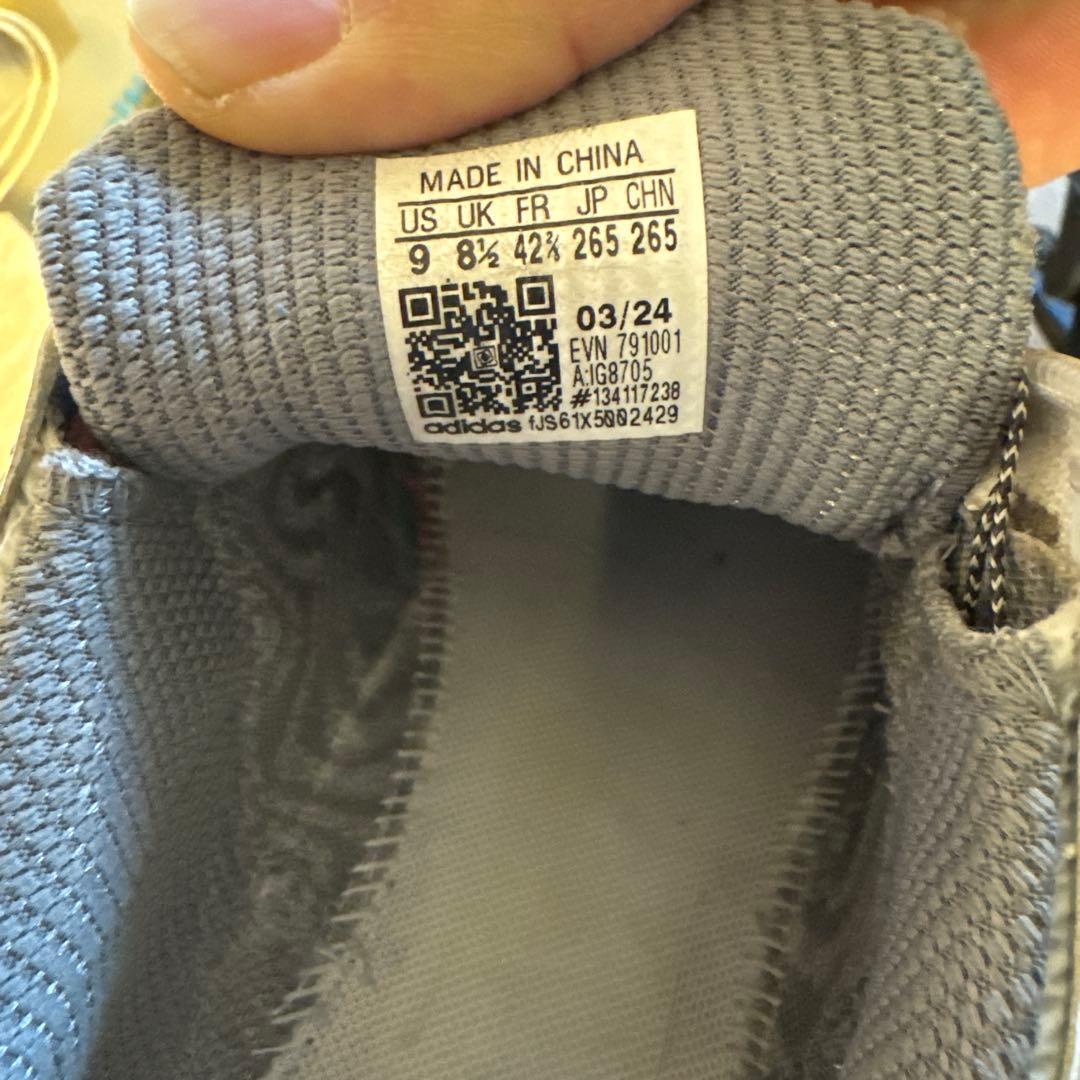 adidas コードカオスBOAホワイト／カレッジグリーン