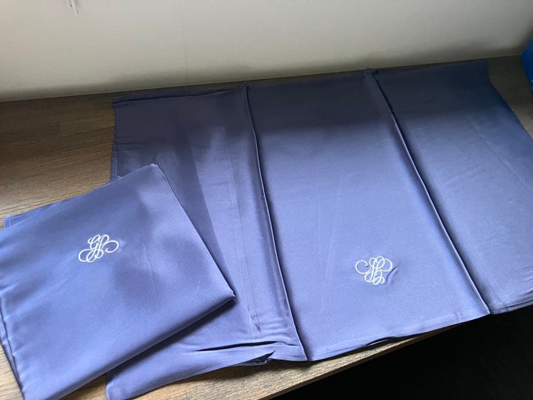 ジェラートピケ シルクピローケース 2枚セット