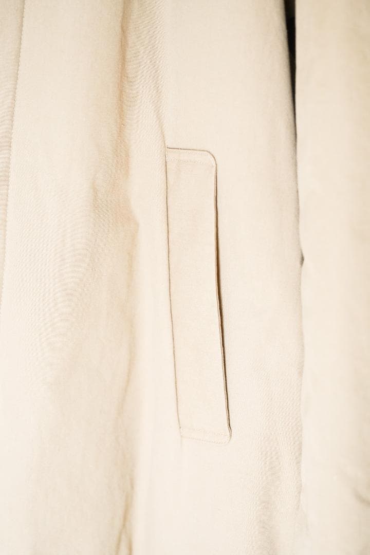 YAECA 中綿ステンカラーコート KAHKI M