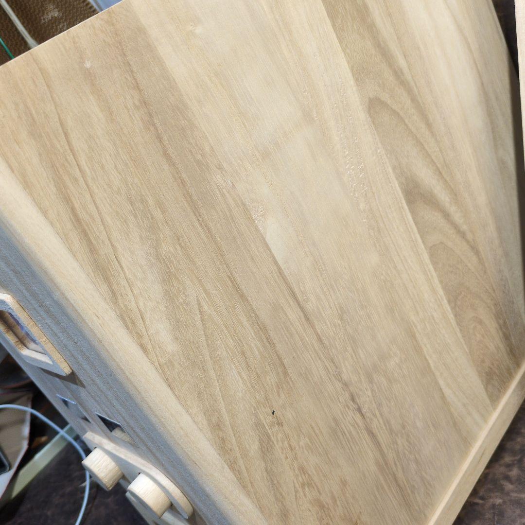 こめびつ　プッシュ式　桐