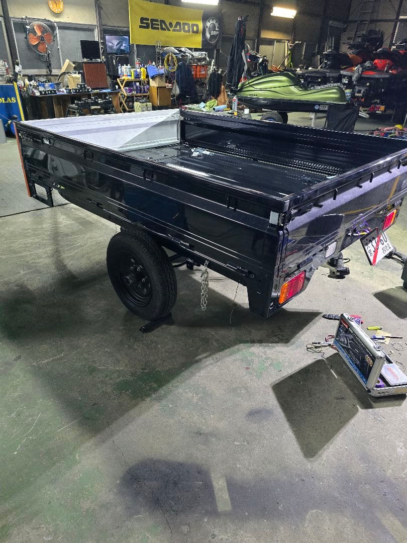 11月30日まで値下げ❗牽引免許の必要無い公認フルトレーラー