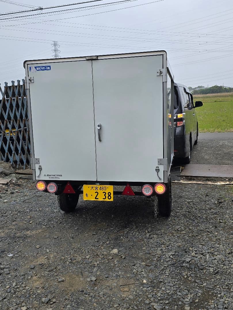 11月30日まで値下げ❗牽引免許の必要無い公認フルトレーラー