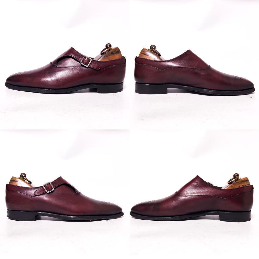 402.CROCKETT&JONES WINSTON シングルモンク 6.5E