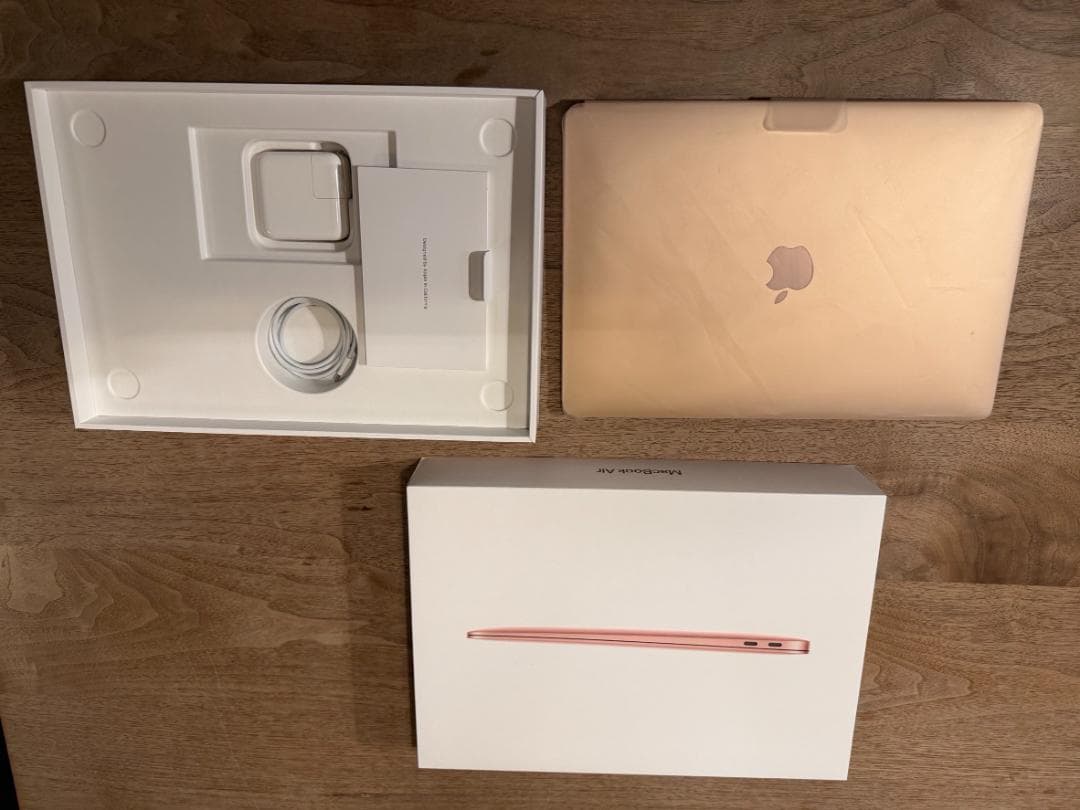 MacBook Air M1 ゴールド 8GB/256GB（傷をご確認下さい）