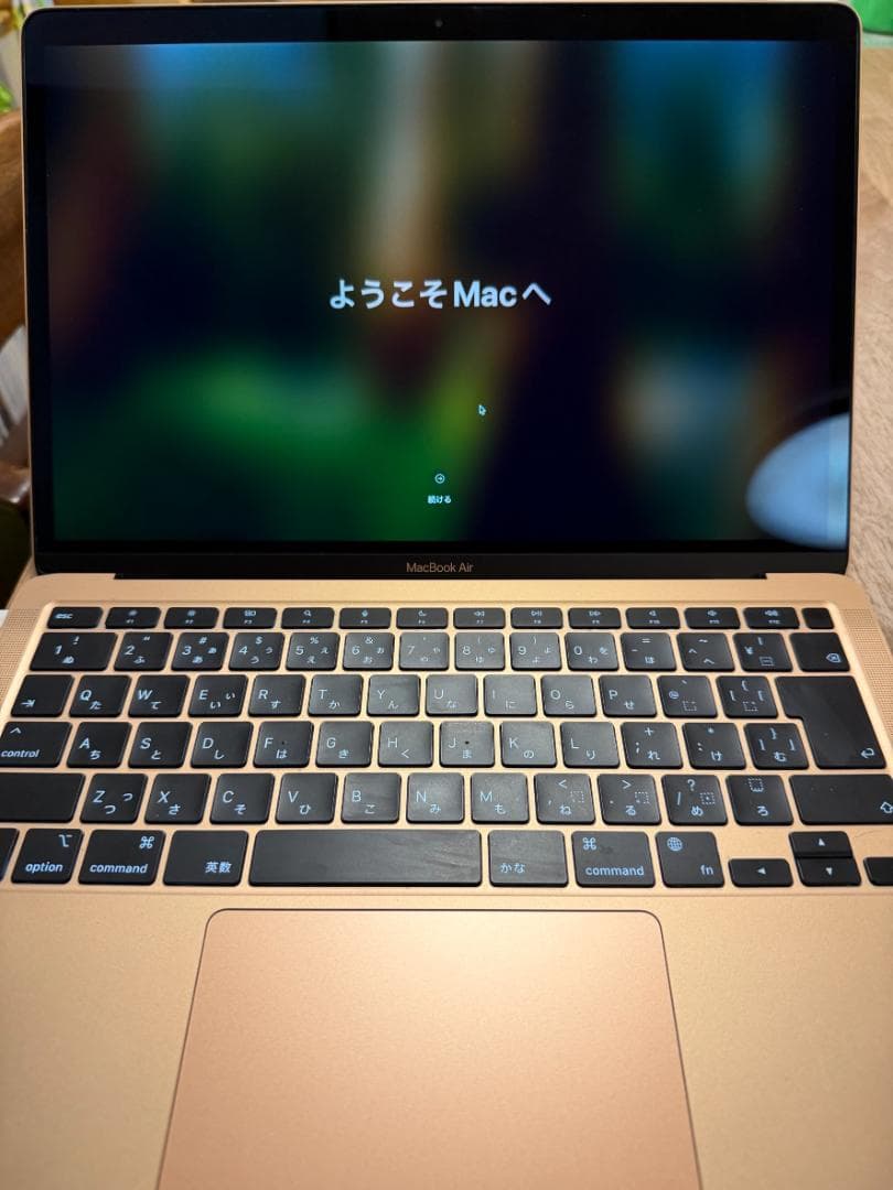 MacBook Air M1 ゴールド 8GB/256GB（傷をご確認下さい）