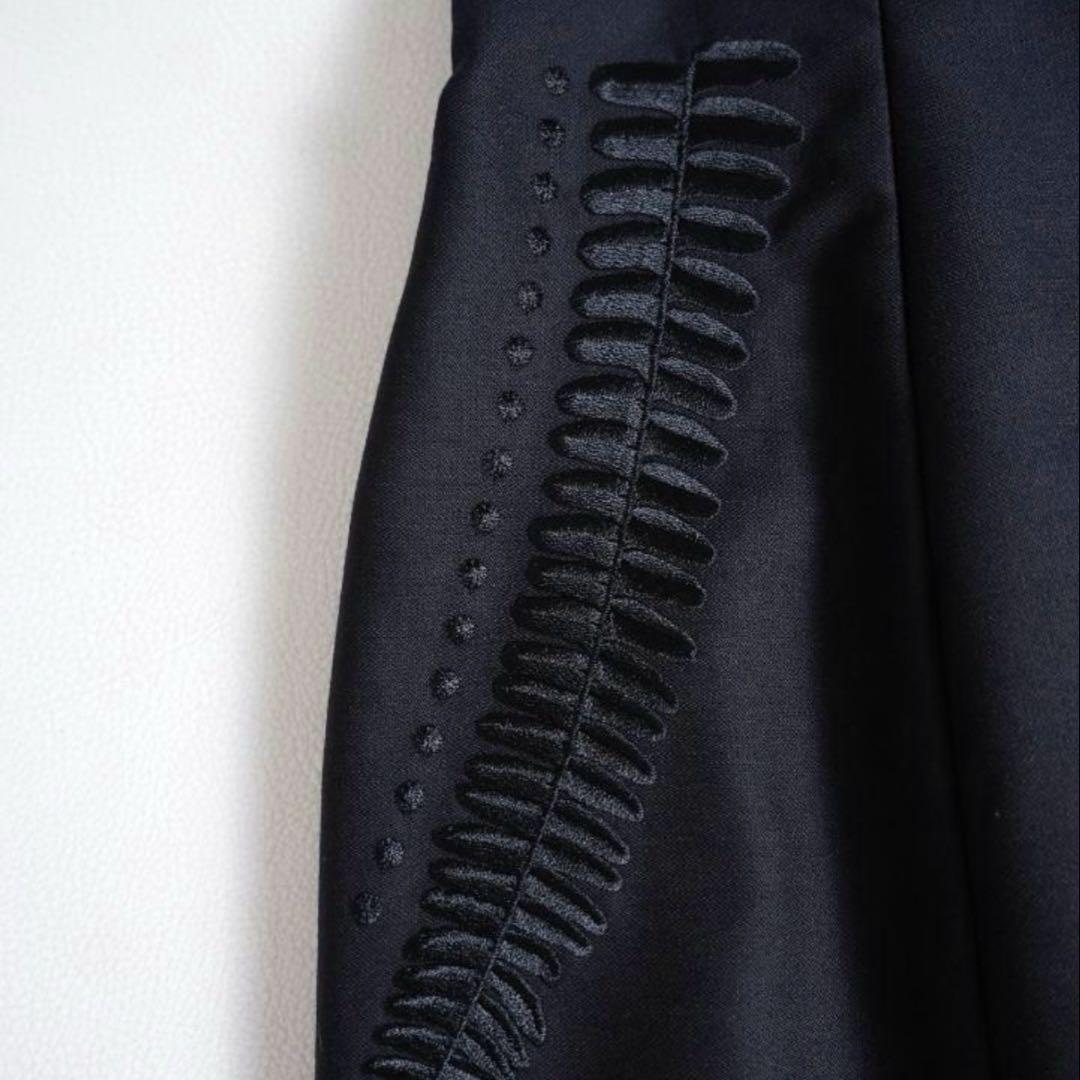 【イコノロジーICONOLOGY】シルクウール　花を着るマーメイドロングスカート