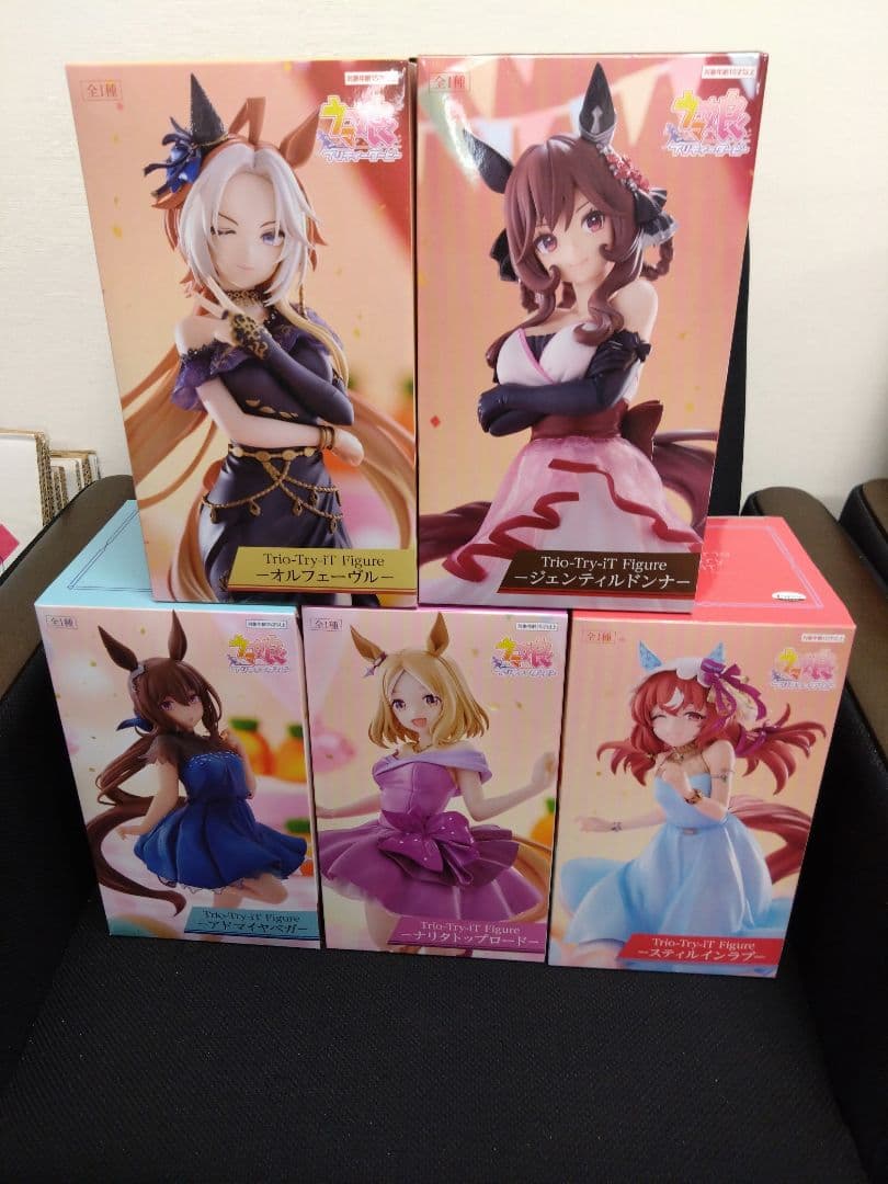 ウマ娘Trio−Try−iT ウマ娘 フィギュア ラウンドワン限定 5体セット
