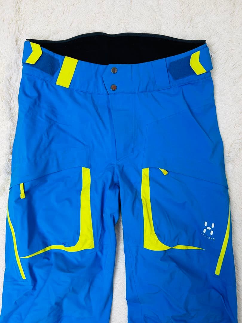 ホグロフス　スノーパンツ　Vassi II ゴアテックス メンズ L　青