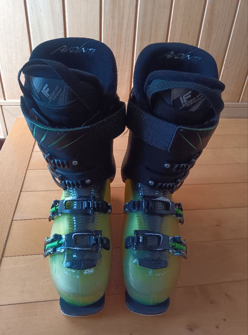 が*ぅ様 16日まで値下げAVANTI 120 IF スキー ブーツ グリーン/