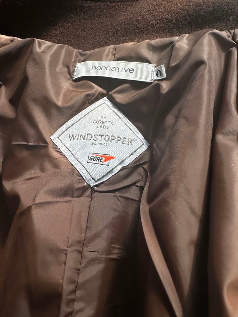 nonnative ロングコートGORE-TEX WINDSTOPPER