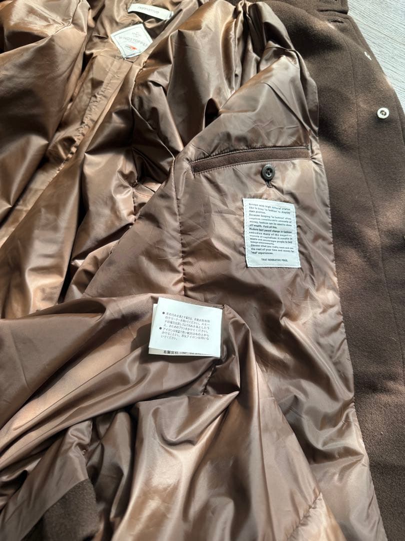 nonnative ロングコートGORE-TEX WINDSTOPPER