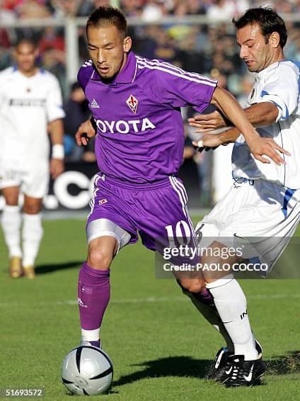 04-05 中田英寿 AFCフィオレンティーナ TOYOTA タグ付き 希少