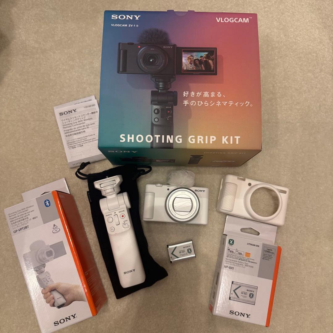 デジタルカメラ VLOGCAM ZV-1 II SHOOTING GRIP KIT