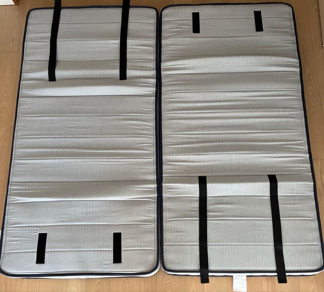 三つ折りマットレス　フランスベット2枚